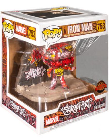 Figurine Funko Pop! Deluxe - N°753 - Iron Man (graffitideco)
